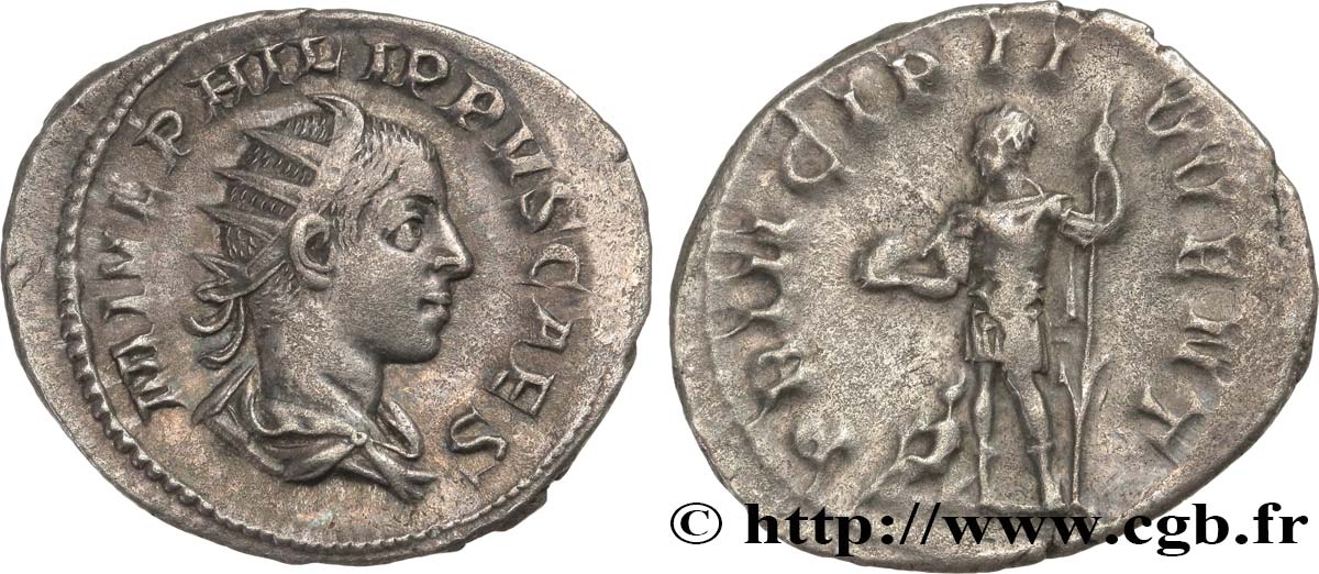 PHILIPPE II Antoninien SUP/TTB