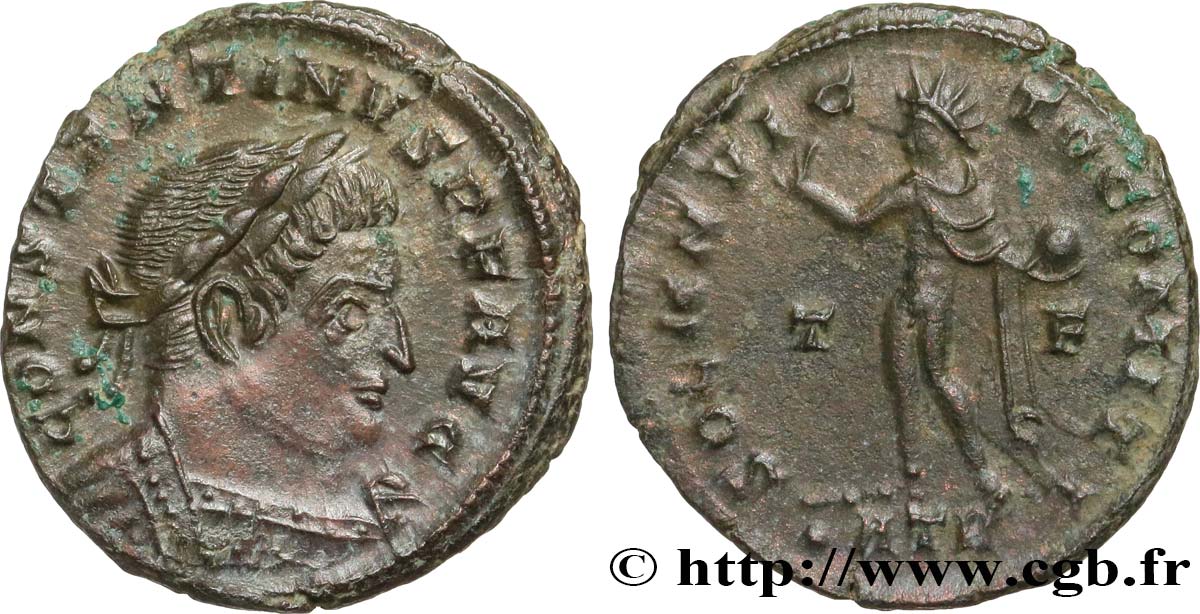 CONSTANTINE I THE GREAT Follis ou nummus AU