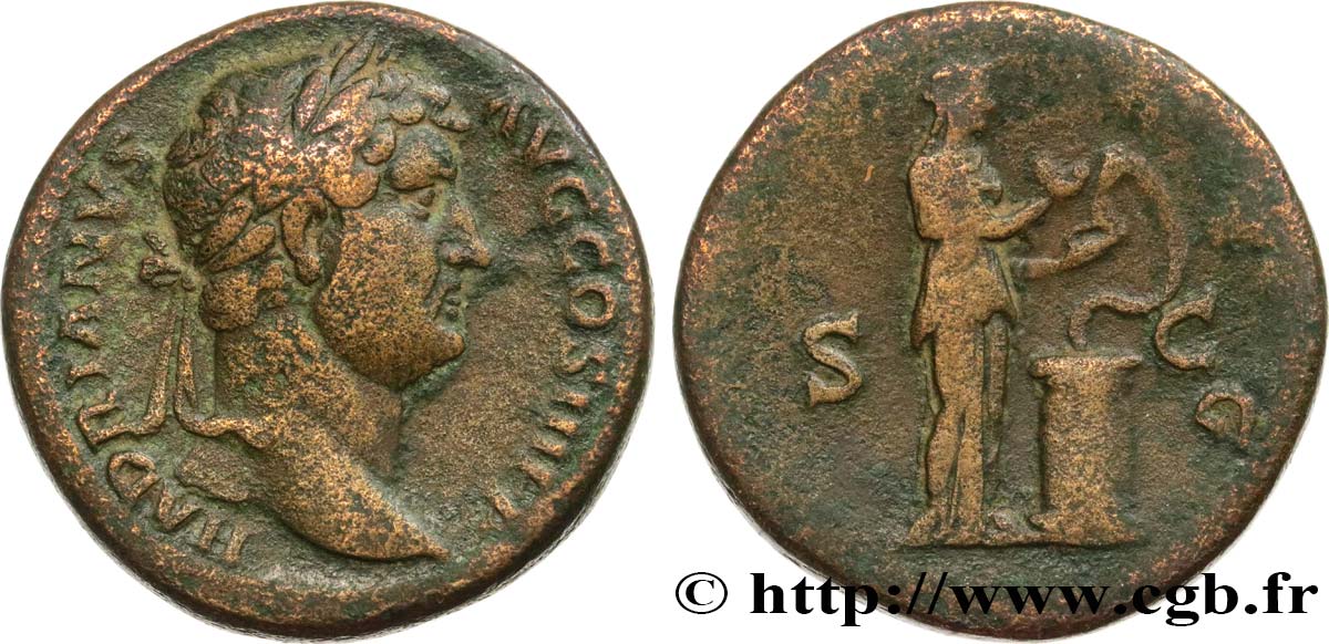 HADRIAN Sesterce VF/VF