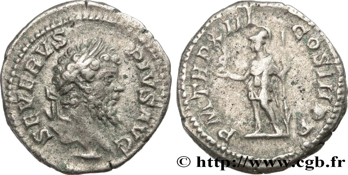 SEPTIMIUS SEVERUS Denier VF