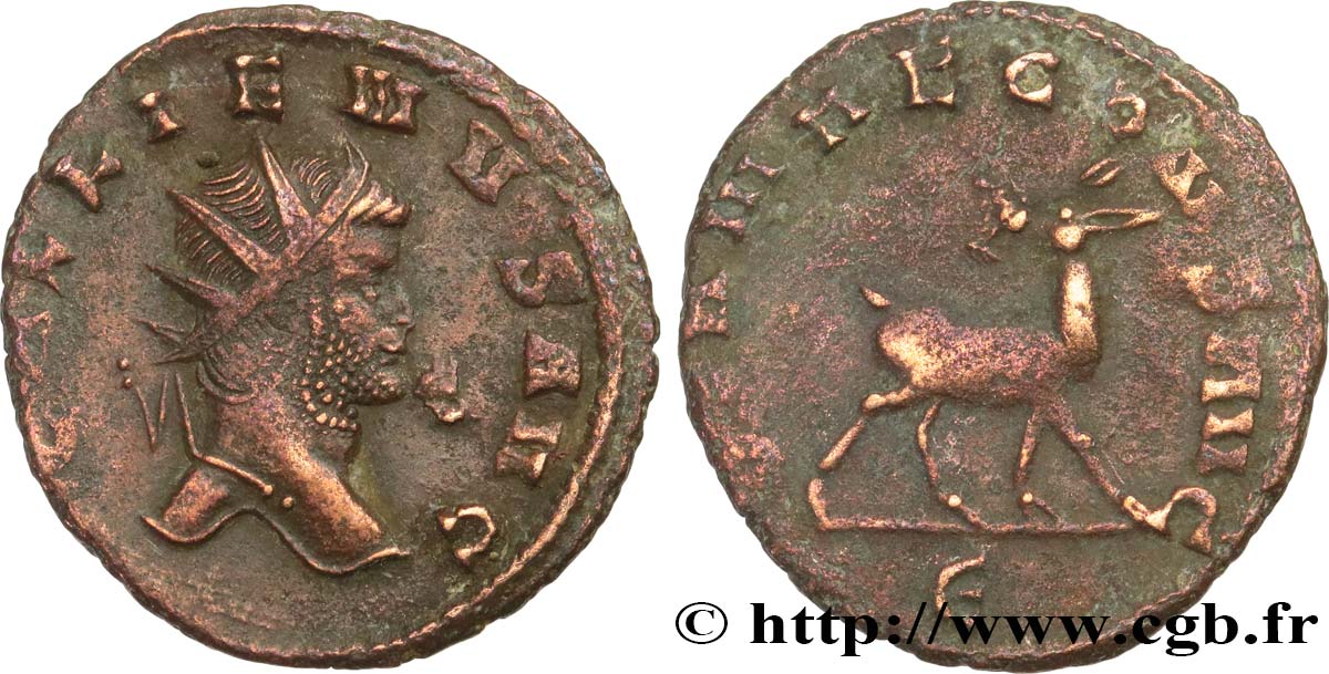 GALLIENUS Antoninien XF