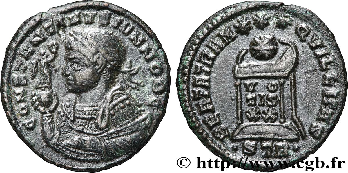 CONSTANTIN II Centenionalis ou nummus SPL