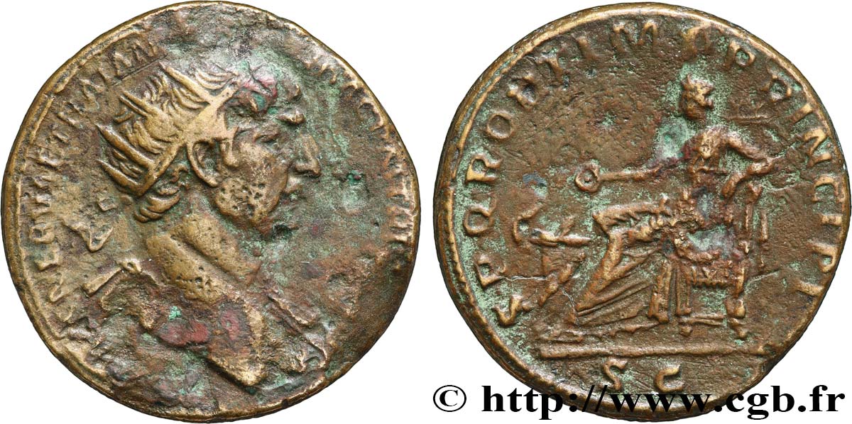 TRAJAN Dupondius TB+/TTB