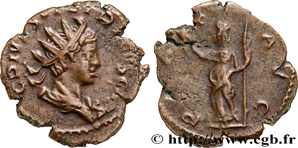 TETRICUS II Antoninien AU/XF