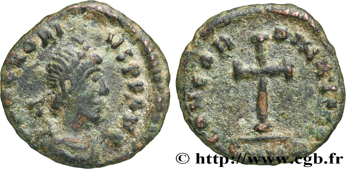 Honorius Nummus Pbq Ae 4 Brm Roman Coins
