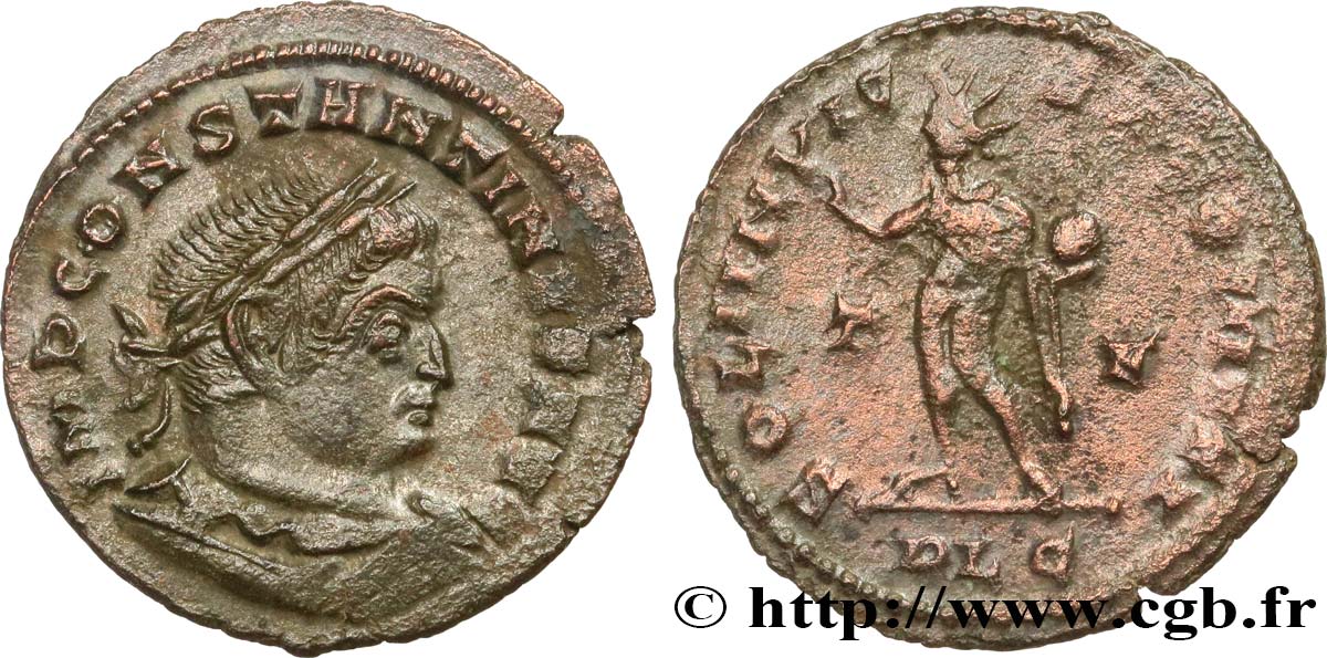 CONSTANTINE I THE GREAT Follis ou nummus XF/VF