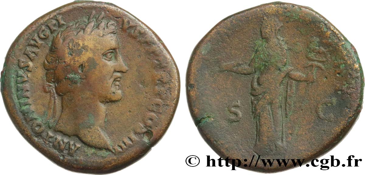 ANTONINUS PIUS Sesterce fSS/S