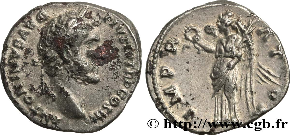 ANTONINUS PIUS Denier SS/fVZ