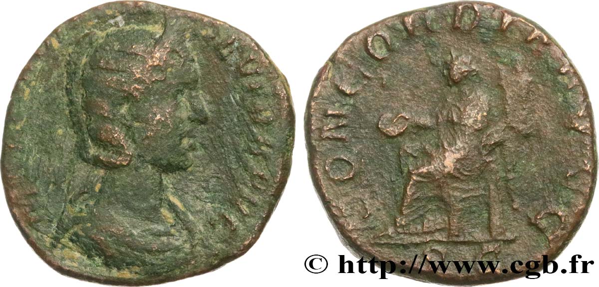 OTACILIA SEVERA Sesterce S