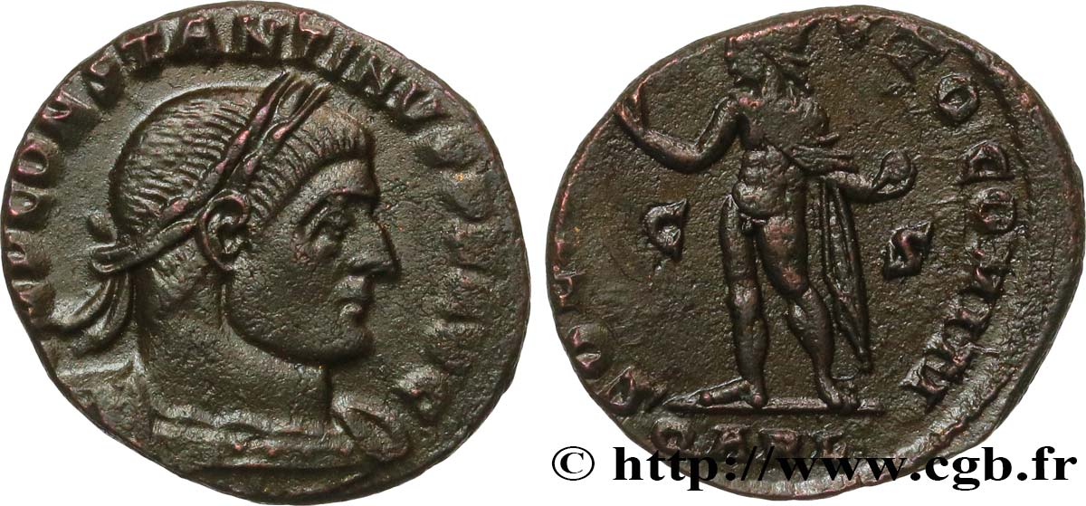 COSTANTINO I IL GRANDE Follis ou nummus SPL