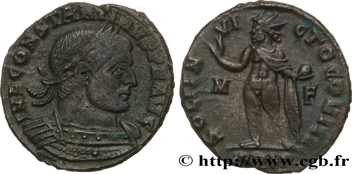 CONSTANTIN Ier LE GRAND Follis ou nummus TTB+
