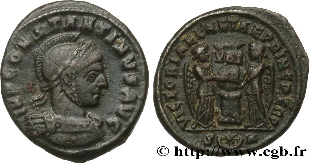 CONSTANTIN Ier LE GRAND Centenionalis ou nummus TTB+