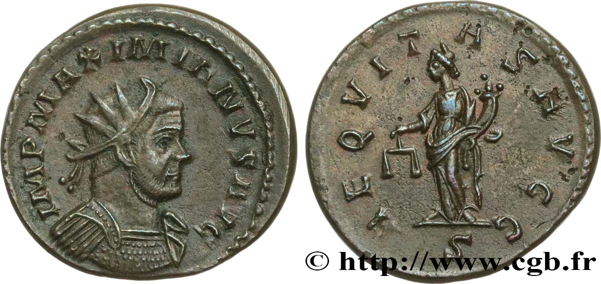 MAXIMIANUS HERCULIUS Aurelianus VZ