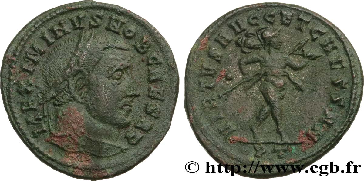 MAXIMINUS II DAIA Follis ou nummus SS