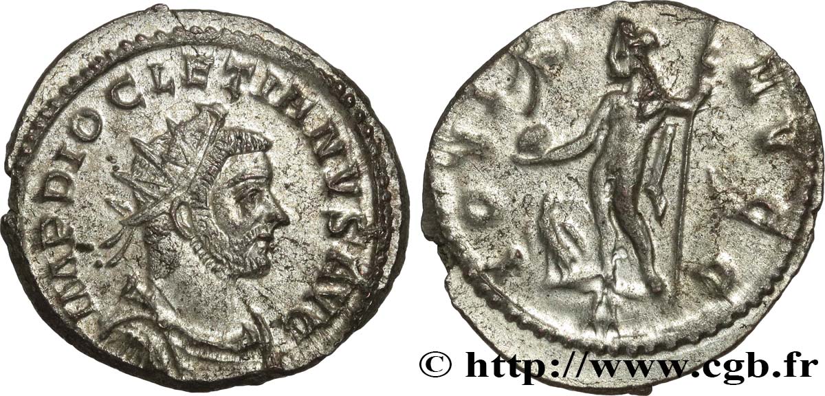 DIOCLETIAN Aurelianus MS/AU