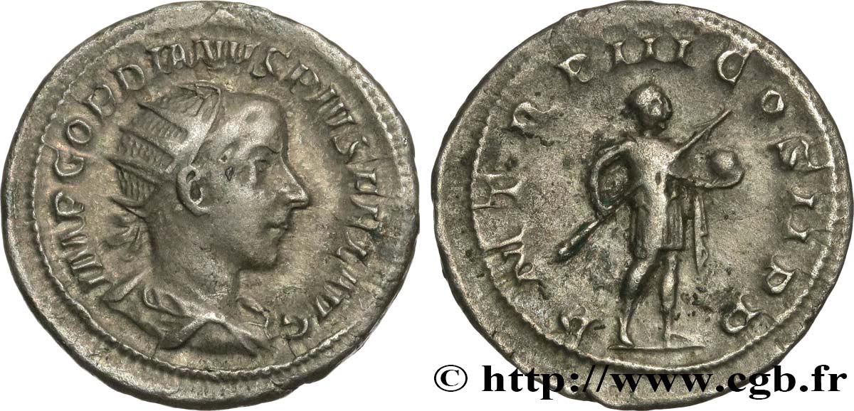GORDIANUS III Antoninien SS/fSS