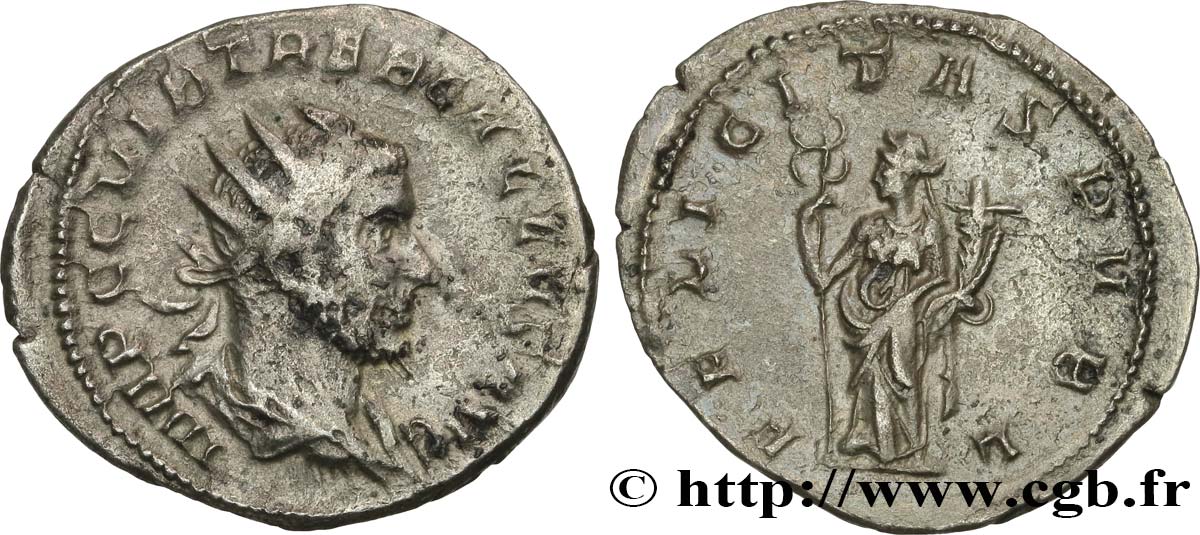 TRÉBONIEN GALLE Antoninien TTB/TTB+