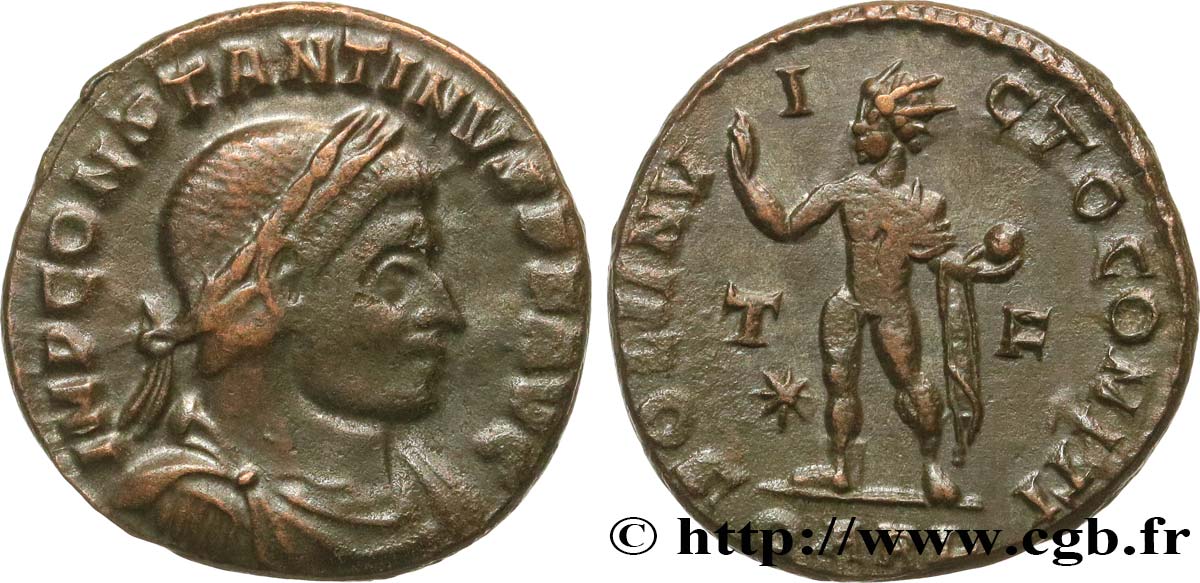 CONSTANTIN Ier LE GRAND Follis ou nummus TTB+