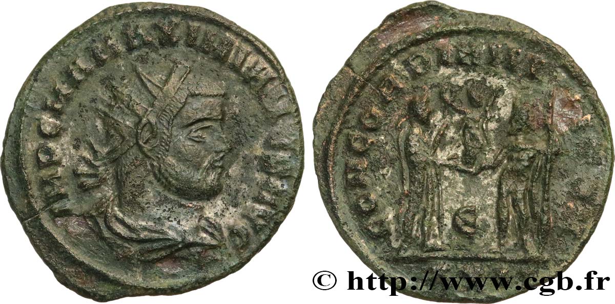 MAXIMIANUS HERCULIUS Aurelianus XF/VF