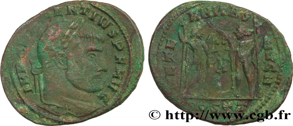 MAXENCE Follis ou nummus TB