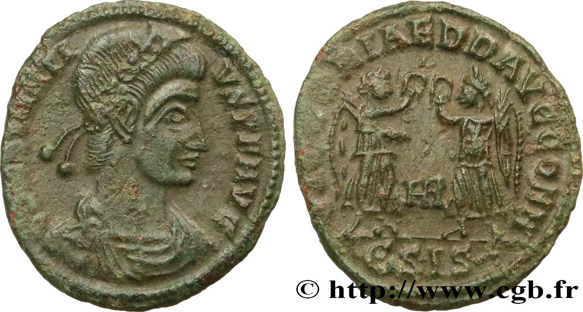 CONSTANCE II Centenionalis ou nummus SUP