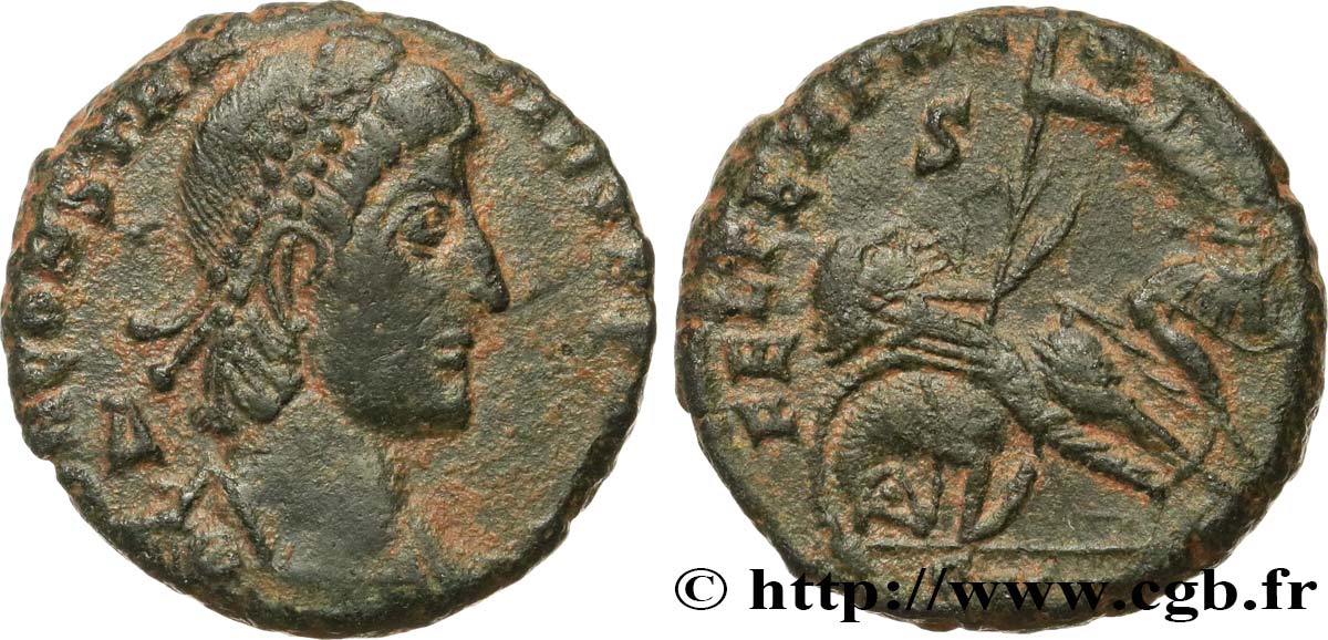 CONSTANTIUS II Maiorina, (MB, Æ 2) XF