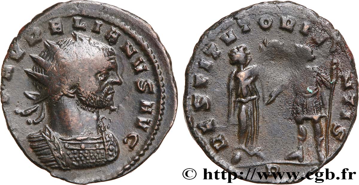 AURELIANO Antoninien q.BB