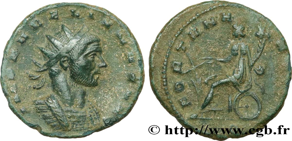 AURELIANO Antoninien q.SPL/BB