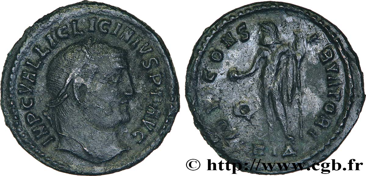 LICINIUS Ier Follis ou nummus TTB