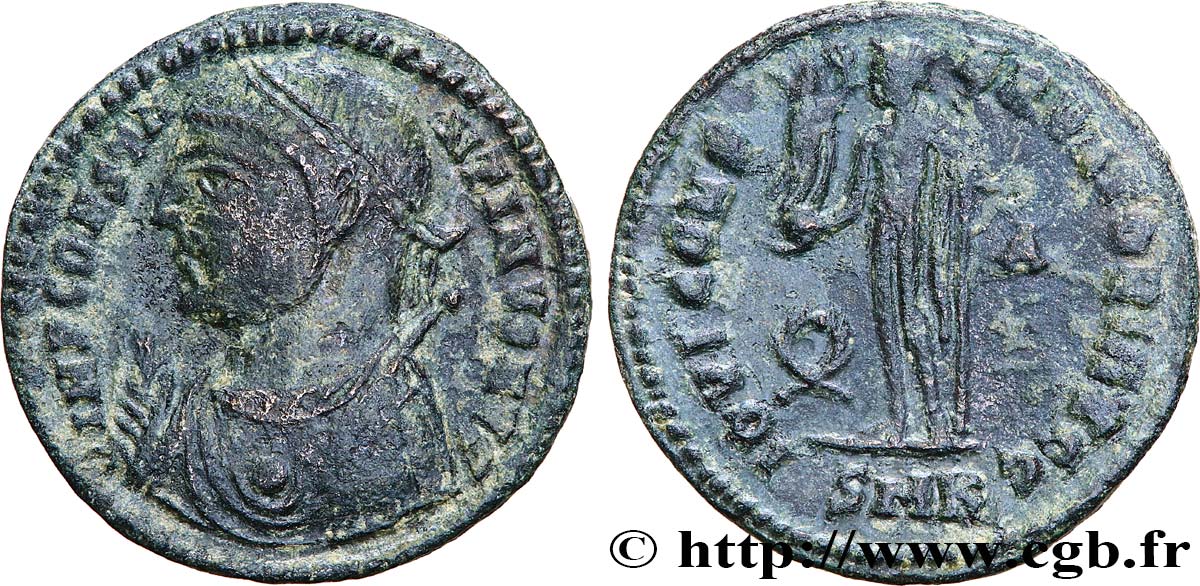 CONSTANTIN Ier LE GRAND Centenionalis ou nummus TTB