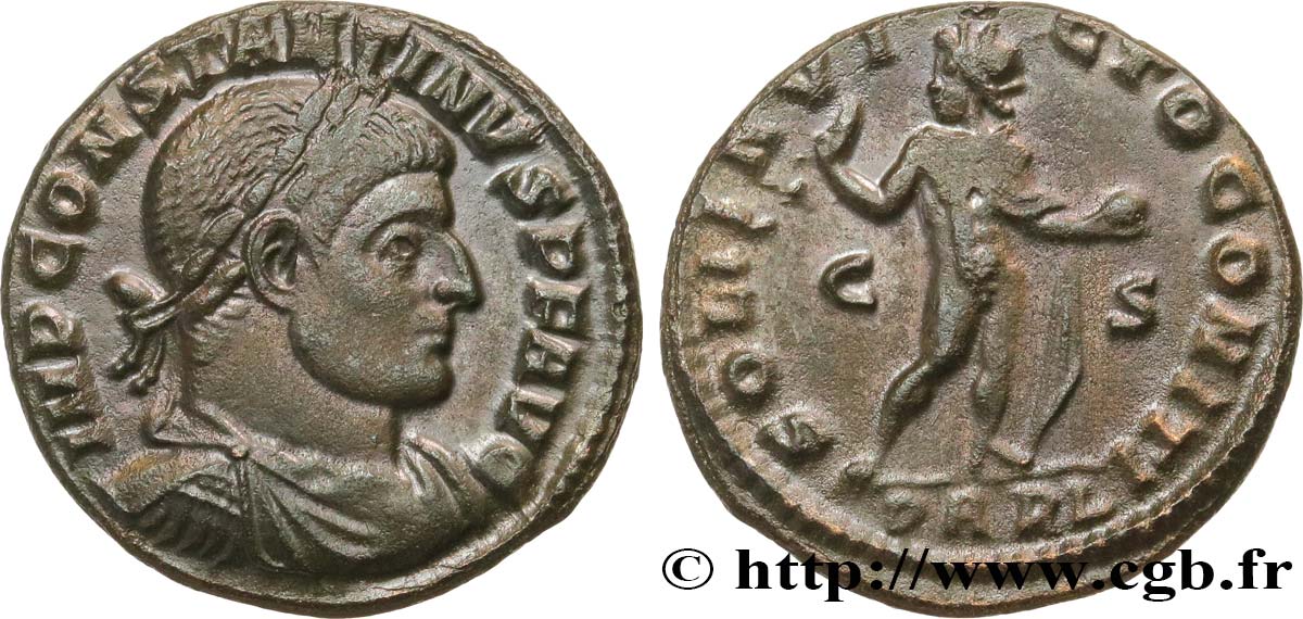 CONSTANTINE I THE GREAT Follis ou nummus AU