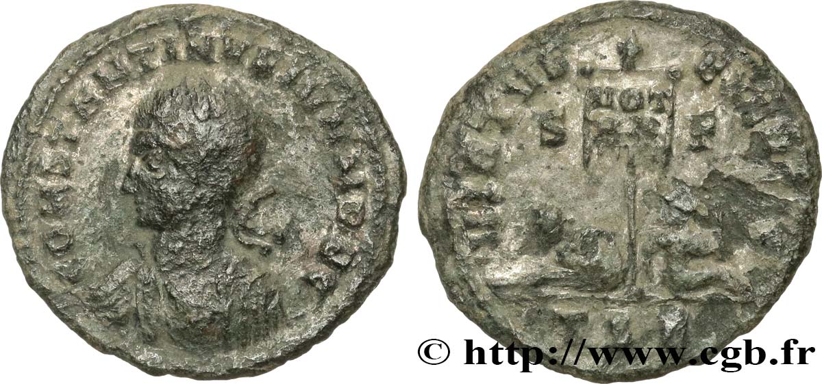 CONSTANTINUS II Centenionalis ou nummus SS