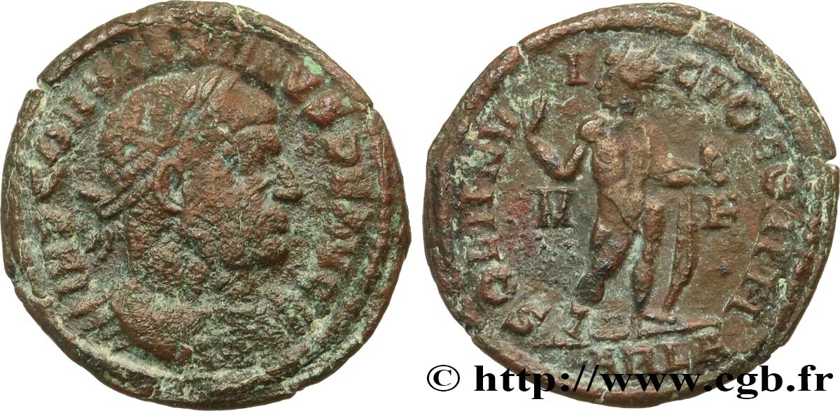 CONSTANTINE I THE GREAT Follis ou nummus VF