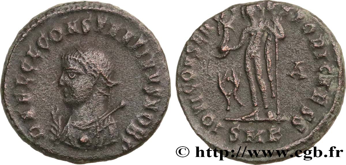 CONSTANTIN II Centenionalis ou nummus TTB+