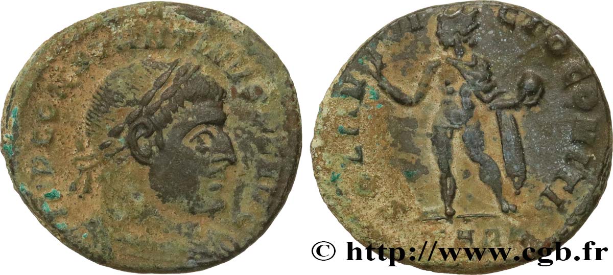 CONSTANTINE I THE GREAT Follis ou nummus XF/AU