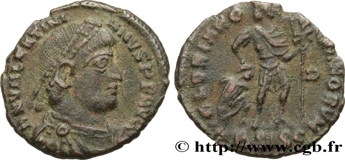 VALENTINIANUS I Nummus, (PB, Æ 3) SS