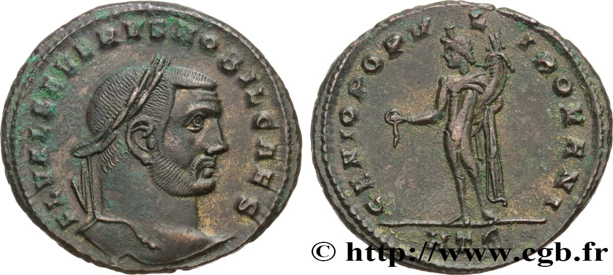 SÉVÈRE II Follis ou nummus SUP/TTB+