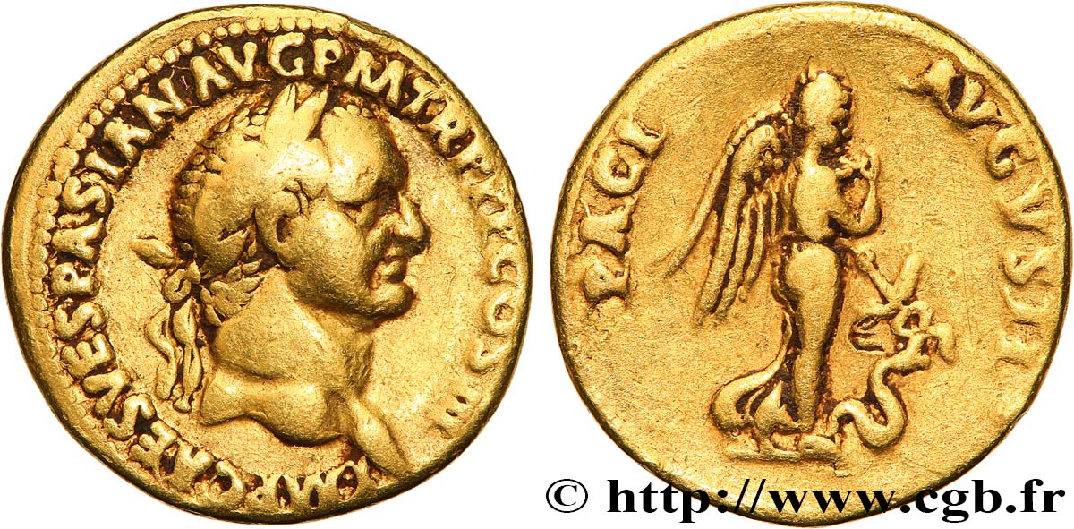 VESPASIAN Aureus VF