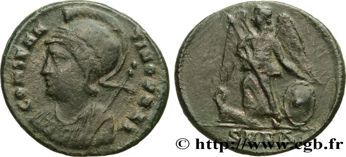 CONSTANTINOPOLIS Centenionalis ou nummus XF