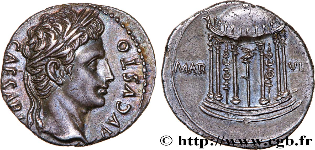 AUGUSTUS Denier MS