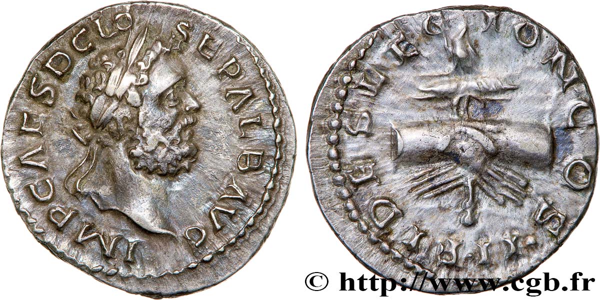 CLODIUS ALBINUS Denier fVZ