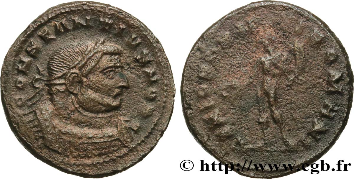 CONSTANTIUS I Follis ou nummus XF/VF