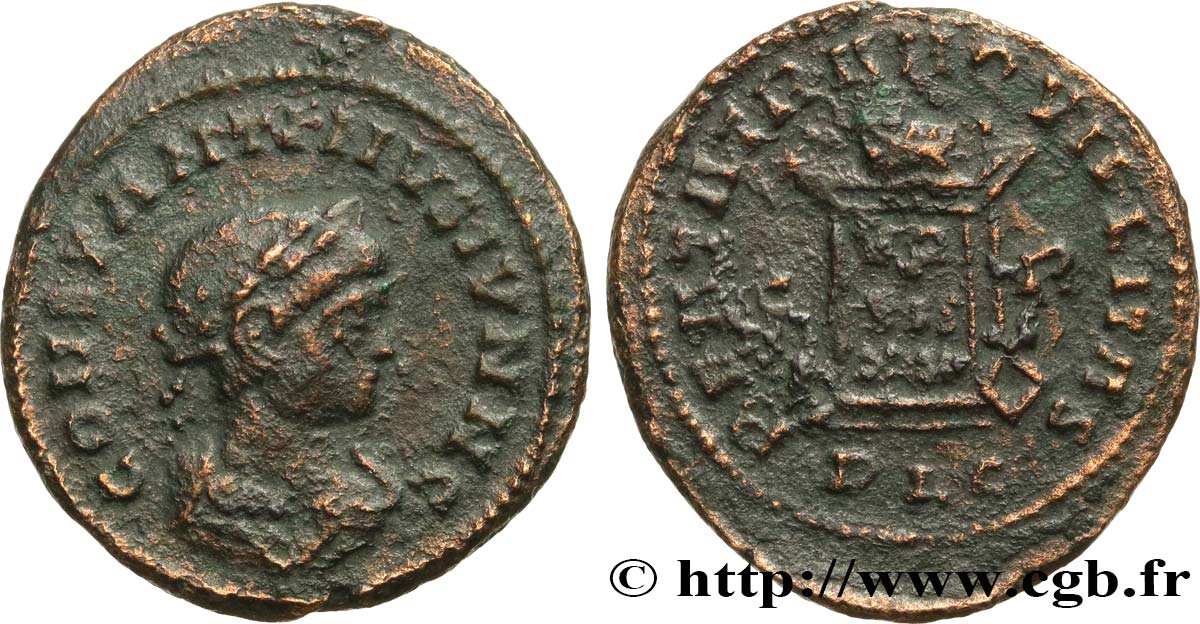 CONSTANTINE II Centenionalis ou nummus VF