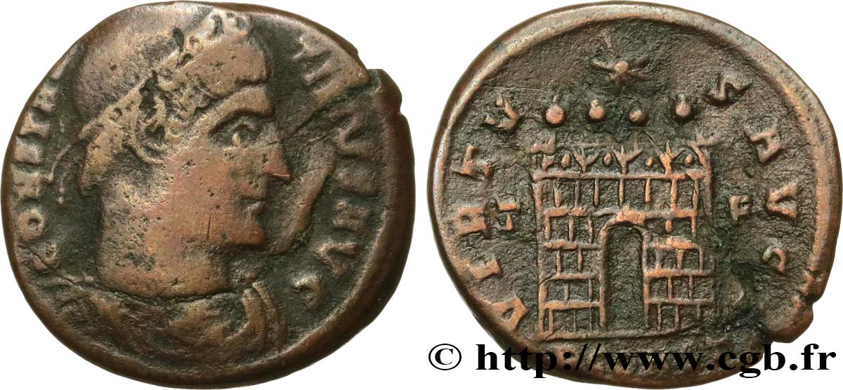 CONSTANTINE I THE GREAT Centenionalis ou nummus VF