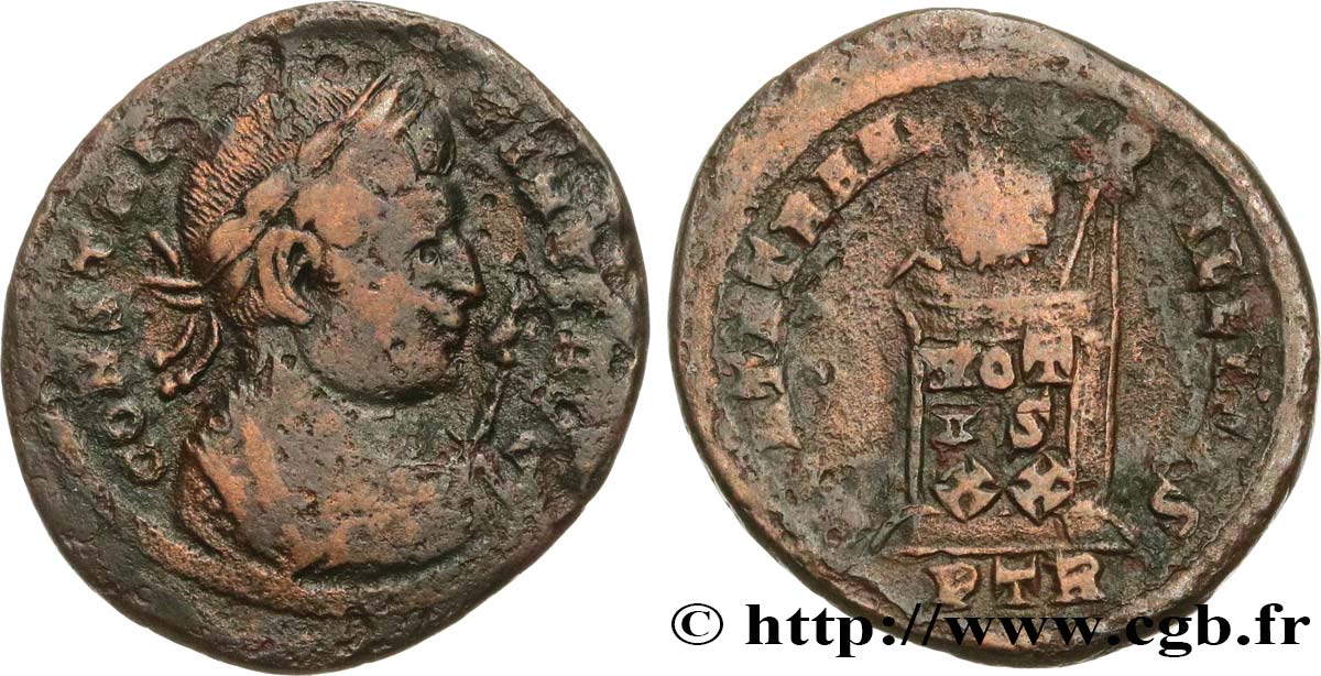 CONSTANTINE I THE GREAT Centenionalis ou nummus VF