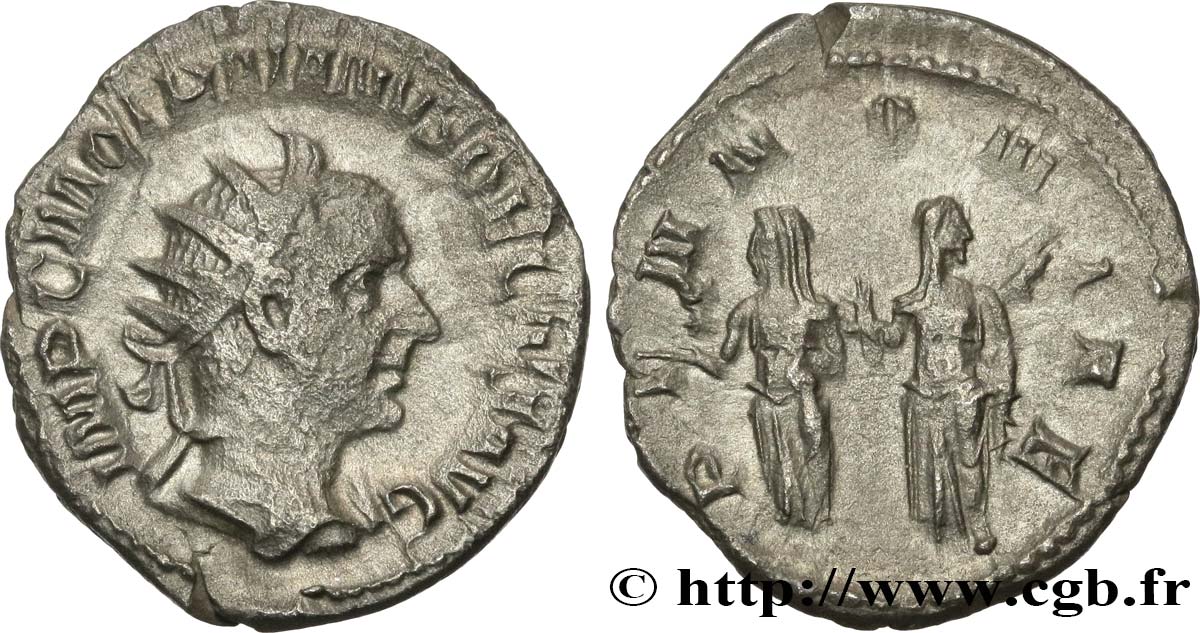 TRAIANUS DECIUS Antoninien SS