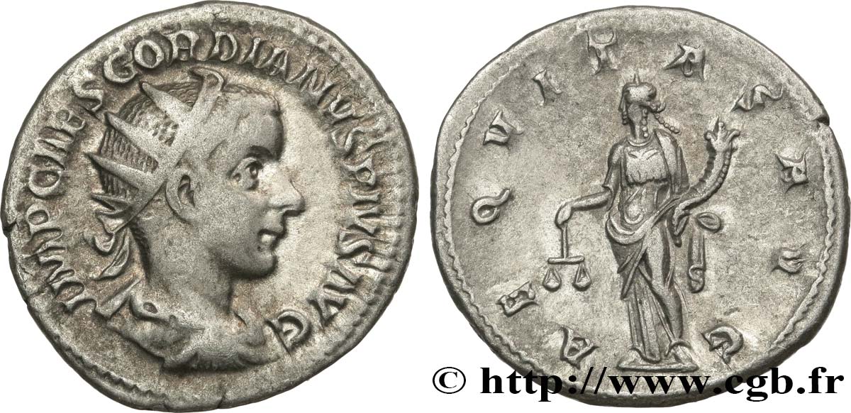 GORDIANO III Antoninien SPL