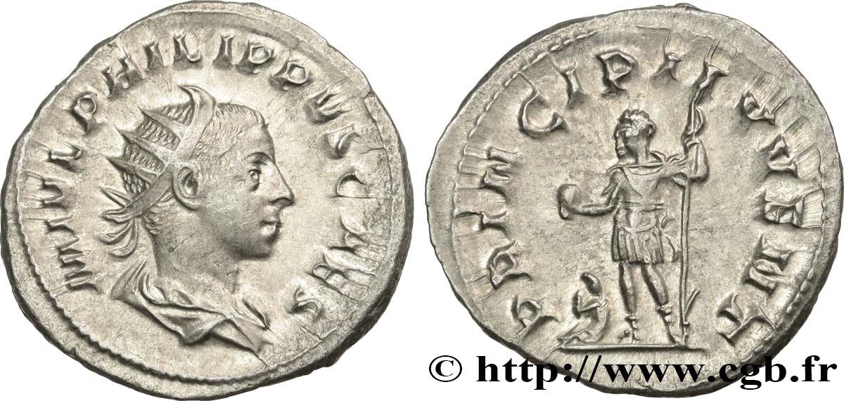PHILIPPUS II Antoninien MS/MS