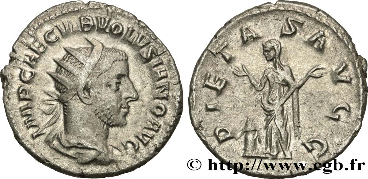 VOLUSIAN Antoninien AU/MS
