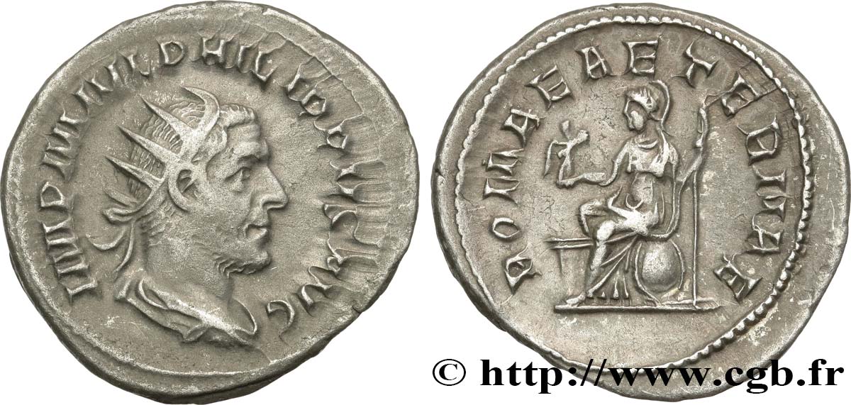 PHILIPPE Ier L&nbsp;ARABE Antoninien SUP/SPL